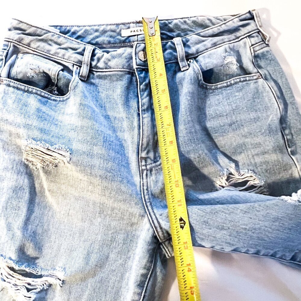 PacSun Mom Jeans Ripped and Destroyed 28 - Picture 11 of 14